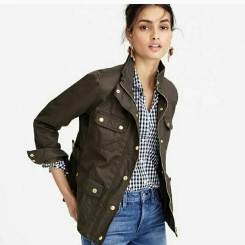 J. CREW Downtown Field Jacket Sz XS